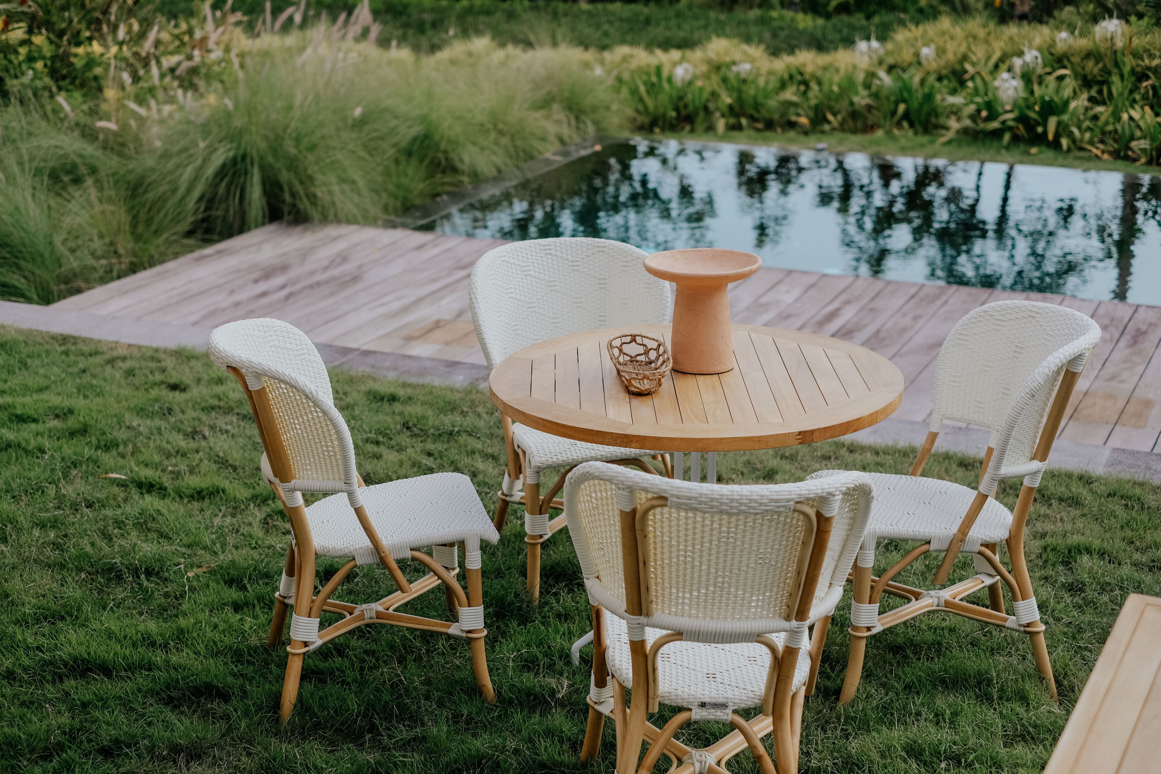 Ротанг сад стул с открытой спинкой cbdesign бистро ARCH-00150703 - Вид №30