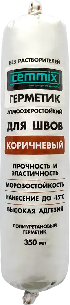 Полиуретановый клей-герметик CEMMIX для надежной герметизации швов 83742224
