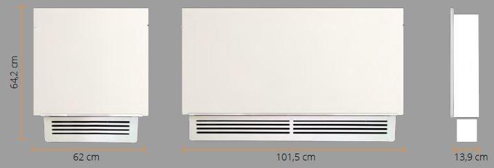 ATH Italia Гибридный инерционный фанкойл Radiatori ad acqua ad accumulo sun-id-1367854 - Вид №5