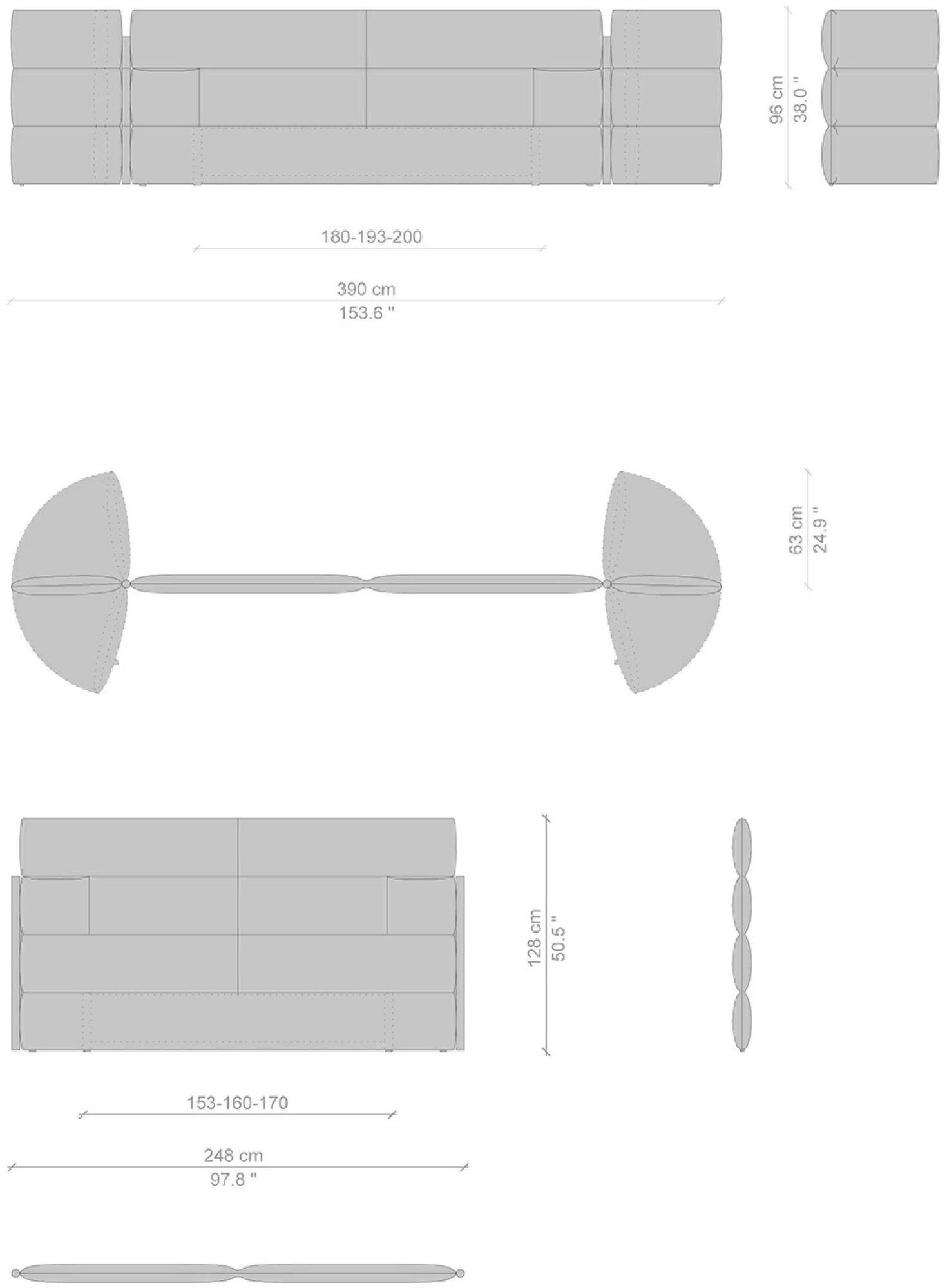 Cassina Кровать с мягким изголовьем Bio-mbo sun-id-1462838 - Вид №9