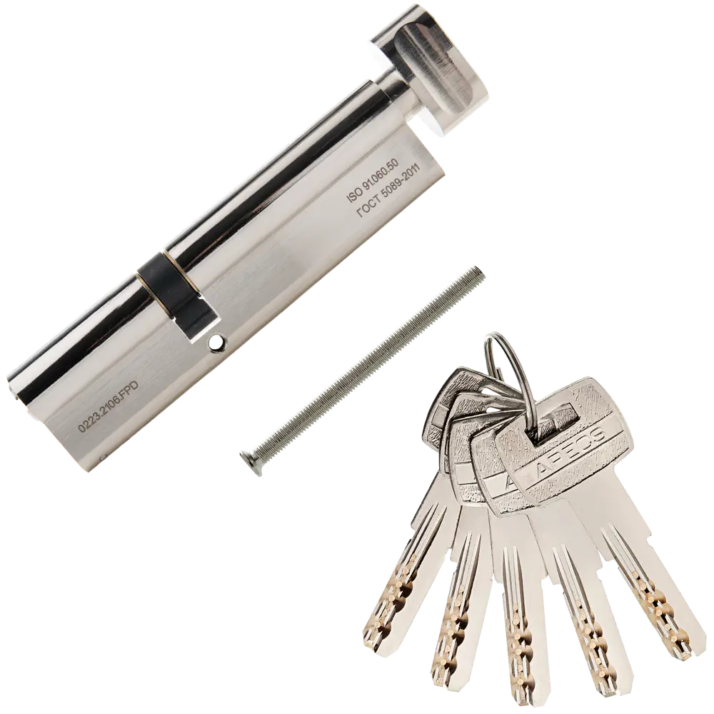 Цилиндровый механизм APECS Pro LM-120 с защитой от взлома 84168074 SM STLM-0046683 - Вид №1