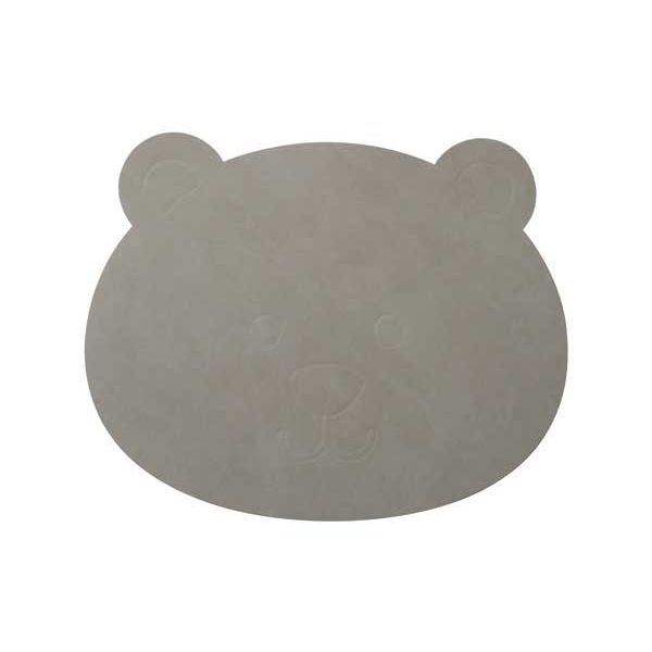 983127 NUPO light grey подстановочная салфетка МЕДВЕЖОНОК 38x30 см, толщина 1,6 мм;LIND DNA 