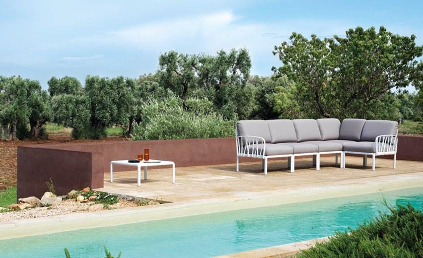 Nardi Квадратный садовый журнальный столик из смолы Komodo sun-id-1484360 - Вид №2