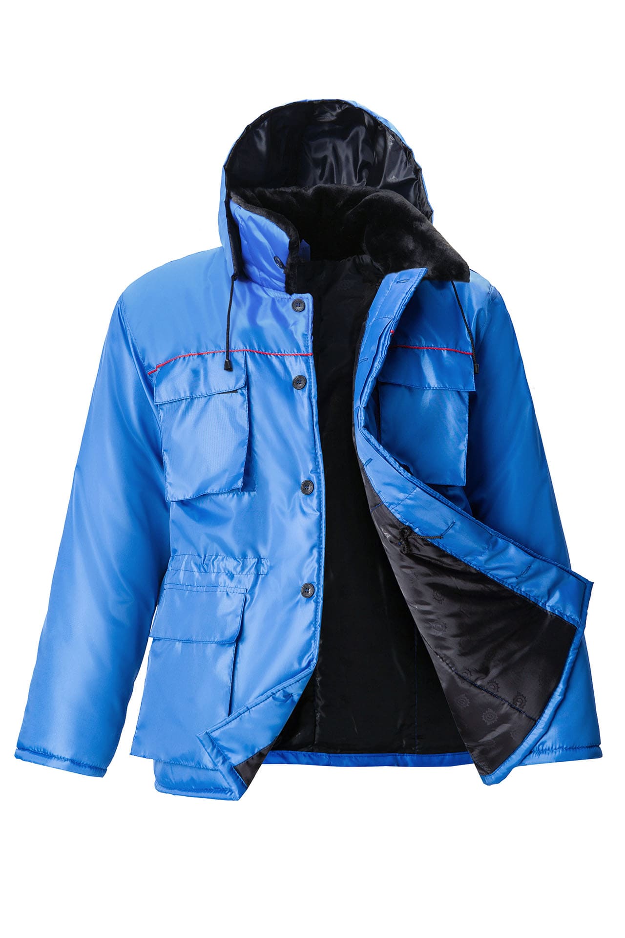 63745 Костюм "Эксперт-К" зимний ткань "Оксфорд" василек  Зимняя спецодежда  размер 52-54/182-188  - Вид №4