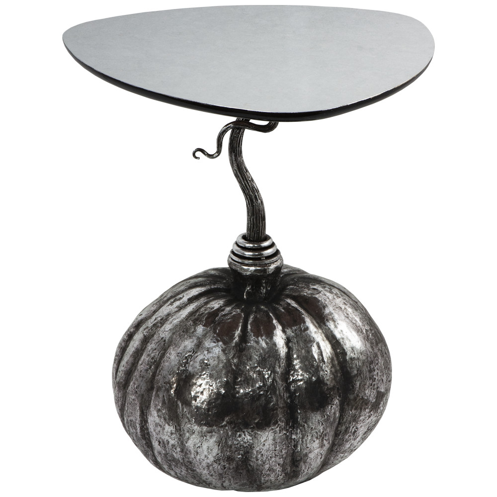 17143 Столик декоративный Королева осени Серебро BOGACHO 4627179652708