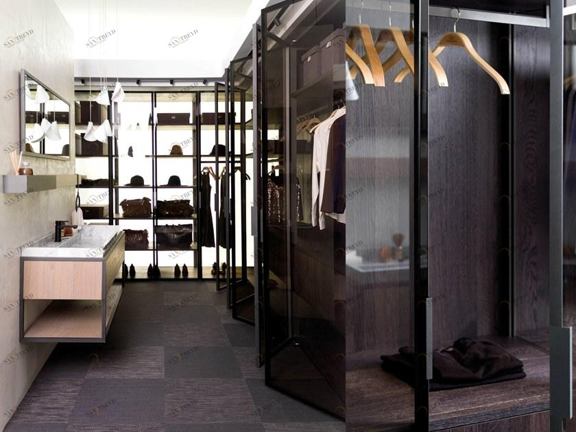 GAMADECOR Модульная гардеробная из дерева и стекла Emotions - wardrobes sun-id-1381283