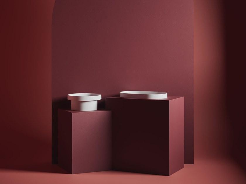 Tfl032 Встроенная раковина под столешницу овальная ArtCeram Fuori scala - Вид №2