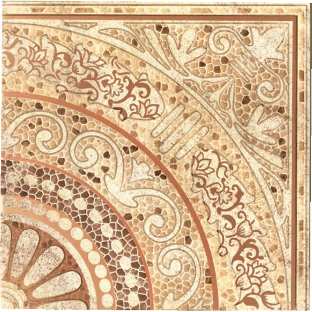 Панно LB Ceramics Тенерифе 90x90 см керамогранит матовый цвет бежевый STLM-2089905 - Вид №1