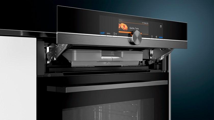 Siemens Встраиваемая паровая духовка класса а + Iq700 Cs858grb7  - Вид №1