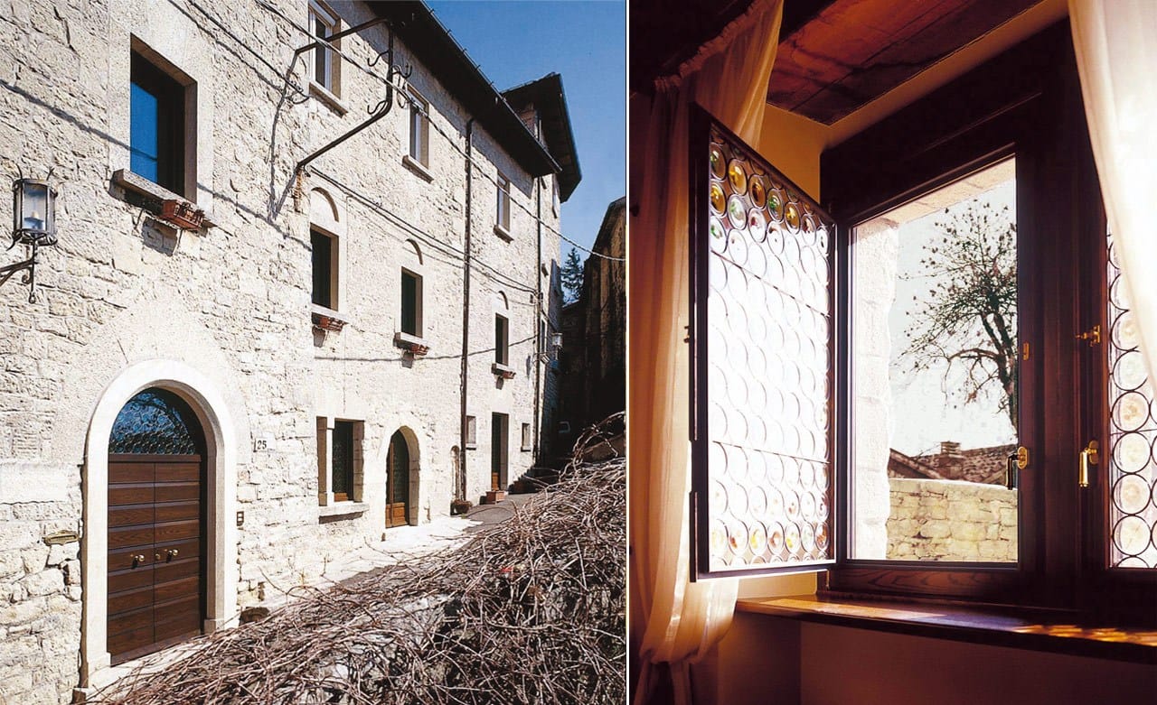 Деревянное окно с термической резкой Capoferri Serramenti SC80-100 ARCH-00099748 - Вид №8