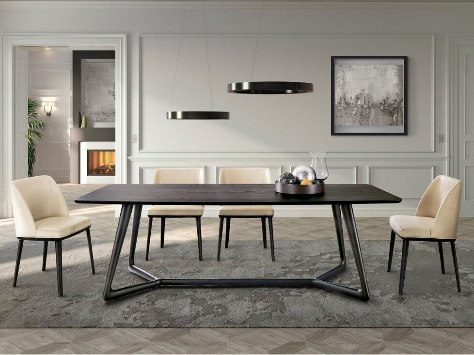 Прямоугольный обеденный стол из массива дерева Pacini & Cappellini COVER ARCH-00099858