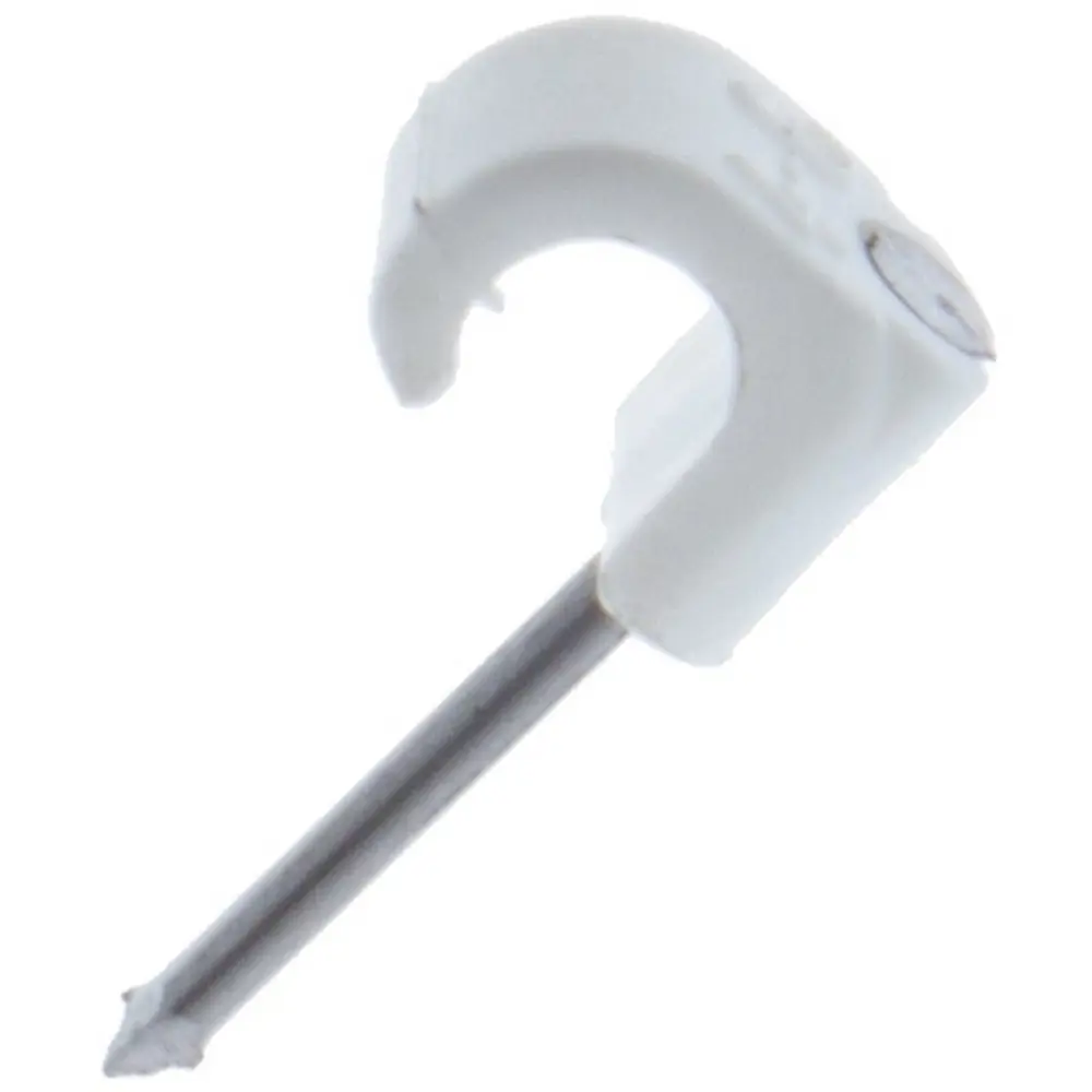 Скоба для электрокабеля круглая 4х9 мм, полипропилен, 50 шт Santreyd STLM-2041448