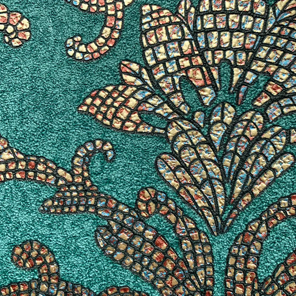 Обои флизелиновые Erismann Neochic зелёные 1.06 м 60060-07 STLM-2198714