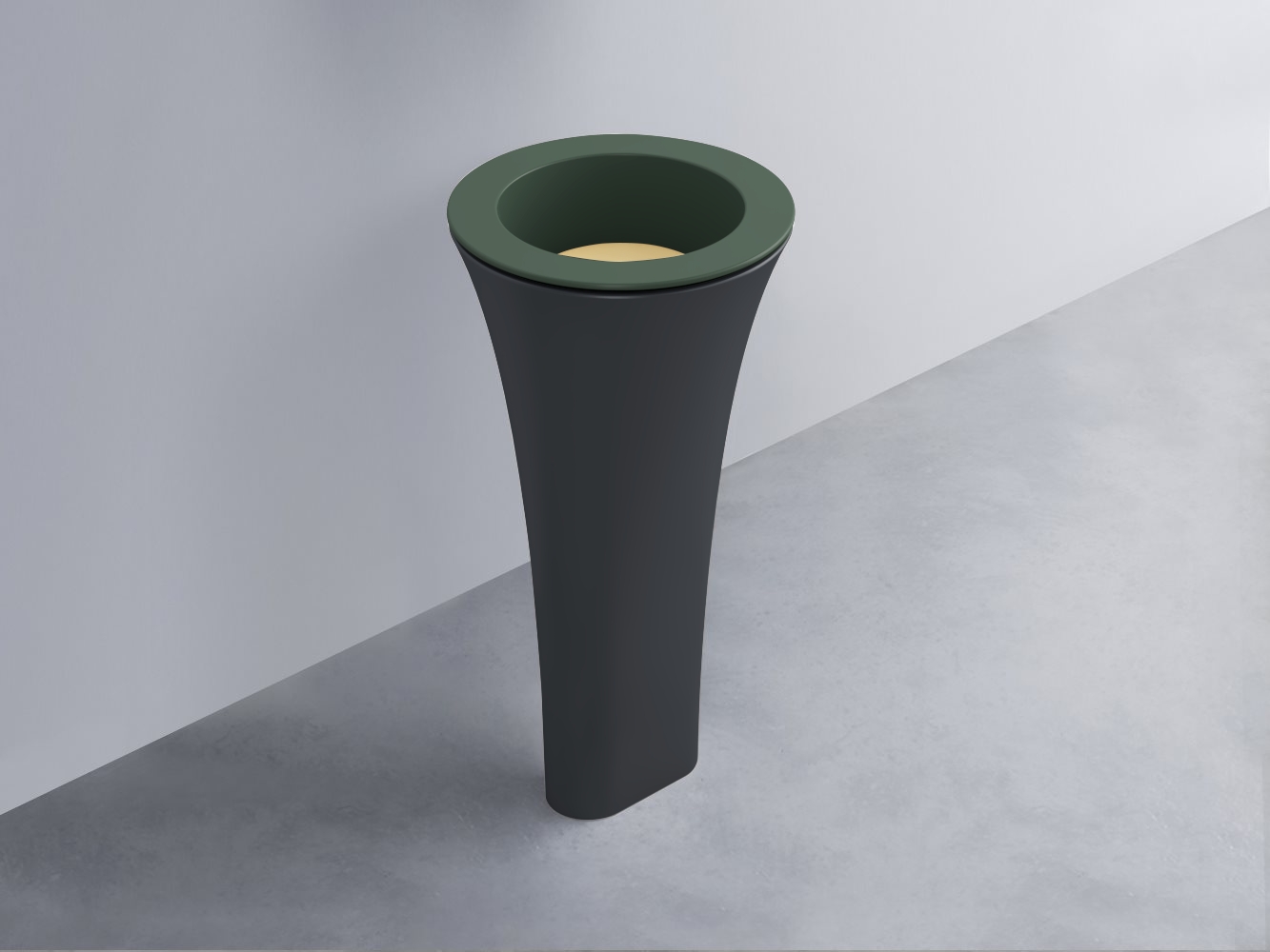 AMLA45-MU+AMPILT-CN+AMCOLT-BA Раковина Amedeo Tondo отдельностоящая cielo Enjoy + Amedeo Ceramica Cielo