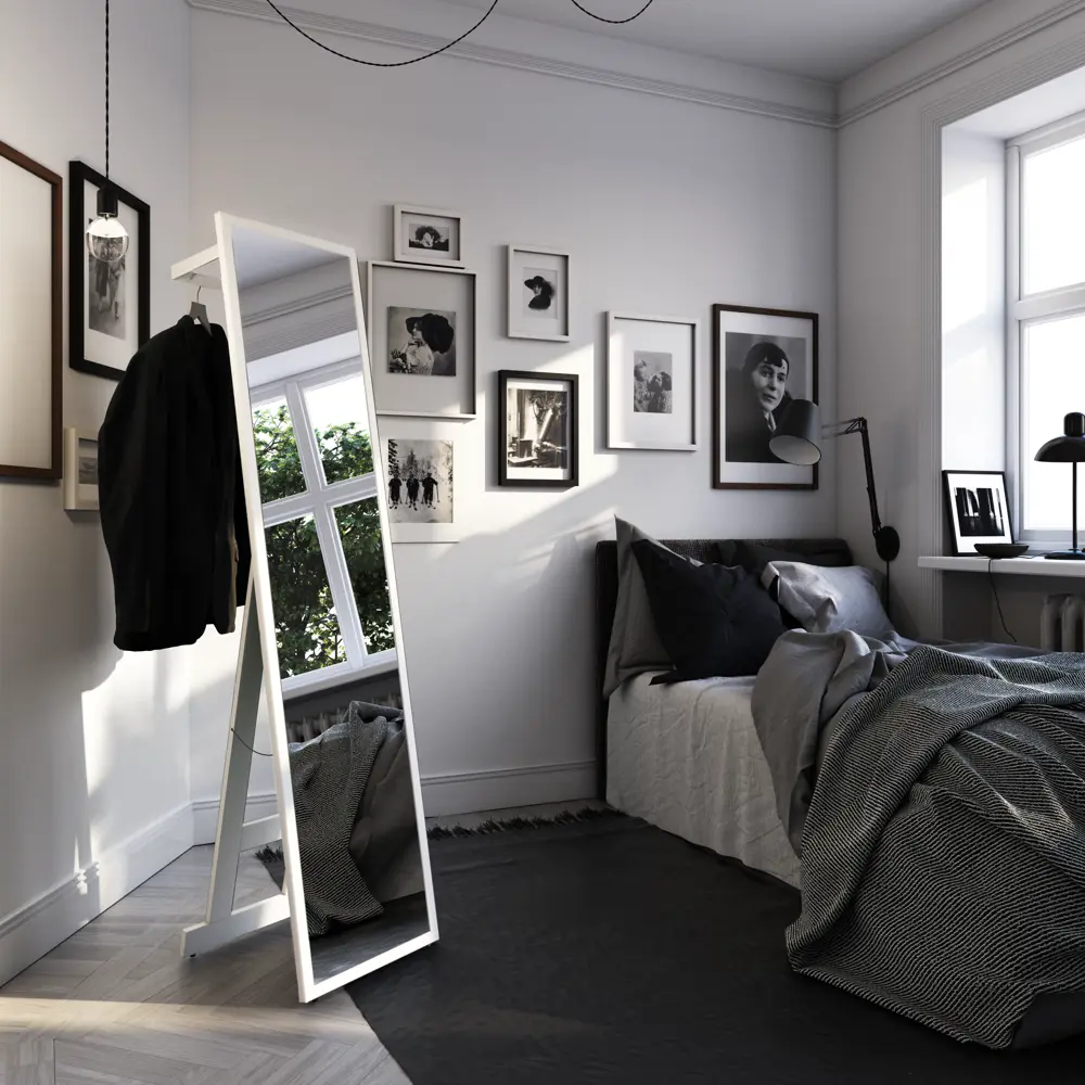 83021776 Штанга к зеркалу напольная Альпы, цвет белый STLM-0834905 Santreyd  - Вид №6