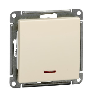 VS110-153-2-86 1-клавишный выключатель с подсветкой 10АХ, механизм, слоновая кость Schneider Electric W59