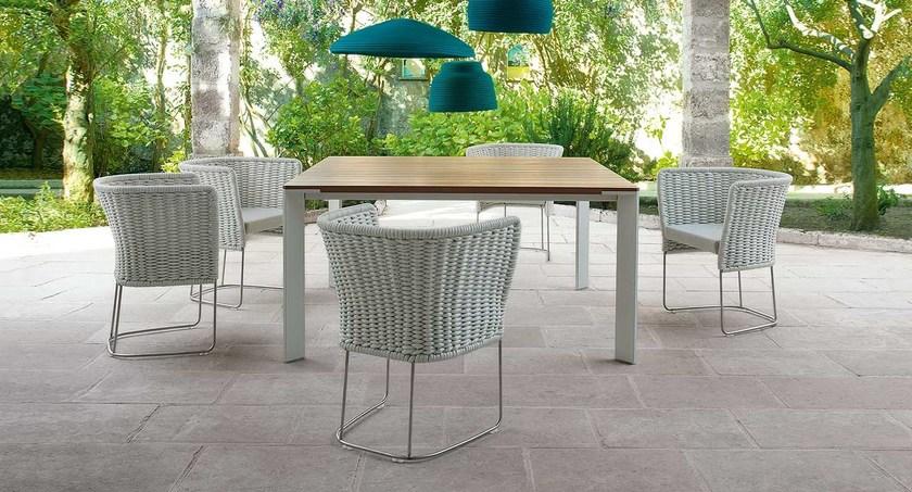 Paola Lenti Садовое кресло из полиэстера Ami B32he - Вид №6