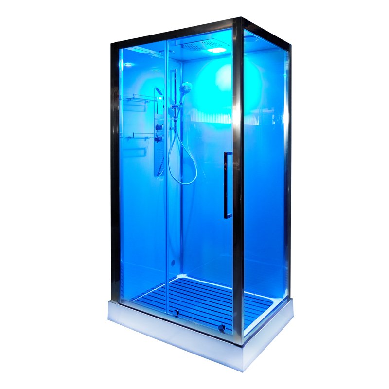 B09 BLACK Душевая кабина DETO Серия B Z120 KERAVA с паром - Вид №19