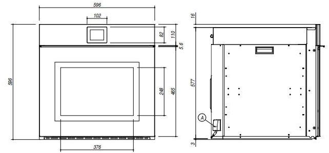 Barazza Встроенная духовка с сенсорным экраном Velvet exclusive 1fvegm - Вид №4