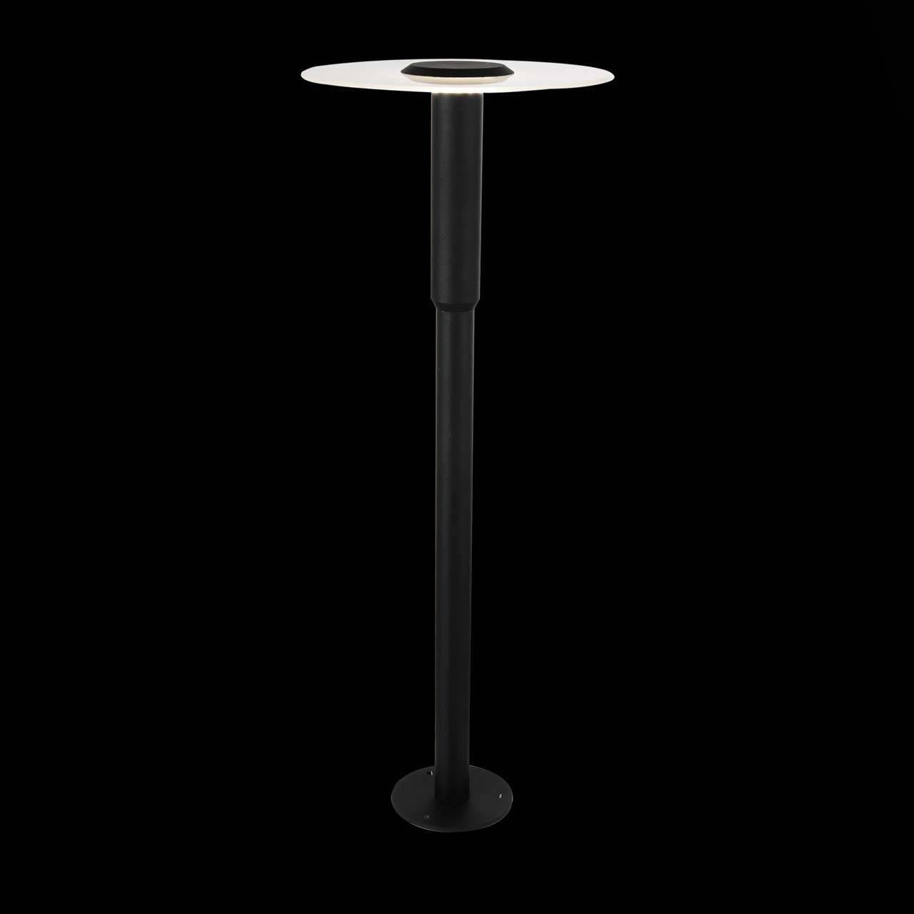 Уличный светодиодный светильник ST Luce SL099.405.01 ST LUCE СТОЛБ 270851 Черный  - Вид №1