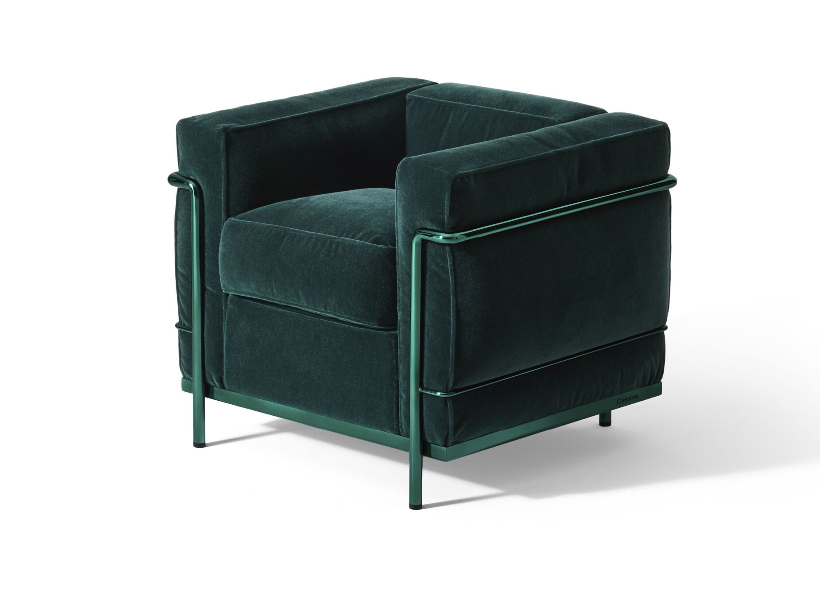 Бархатное кресло с подлокотниками CASSINA LC ARCH-00036387 - Вид №7