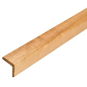 Уголок внутренний дерево сращенный 25x25x2000 мм осина