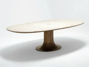 Giorgetti Овальный мраморный стол