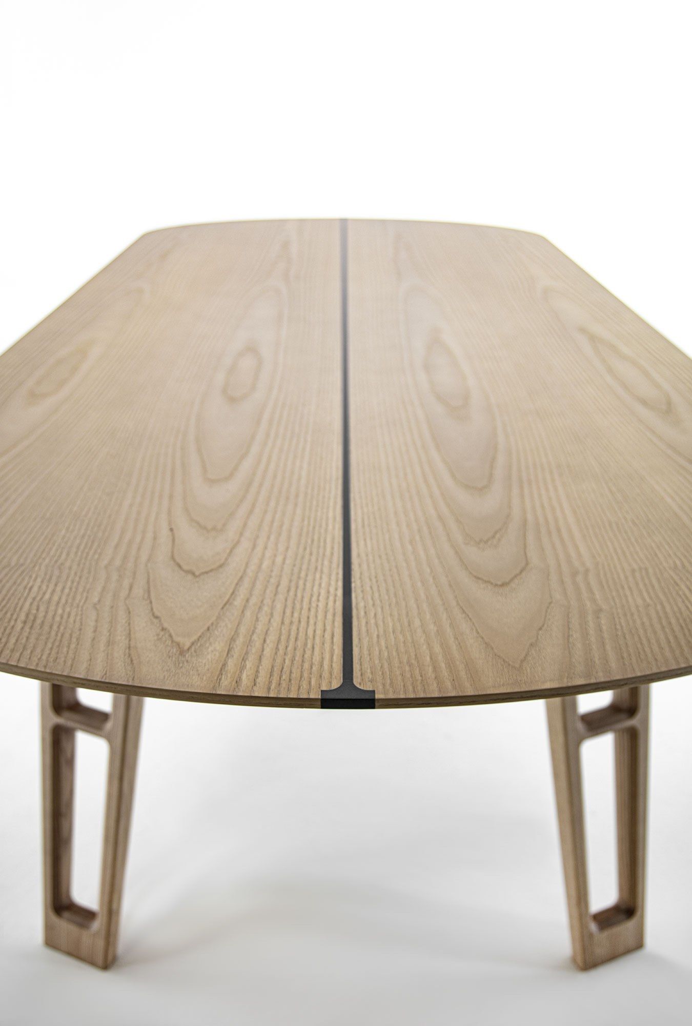 Деревянный шпон овальный стол Frigerio AXEL ARCH-00041804 - Вид №2