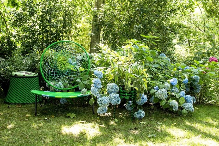 Moroso Пуф из полиэтиленовых нитей ручного плетения M'afrique sun-id-1378042 - Вид №7