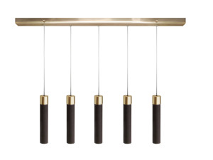 Кожаный подвесной светильник ручной работы