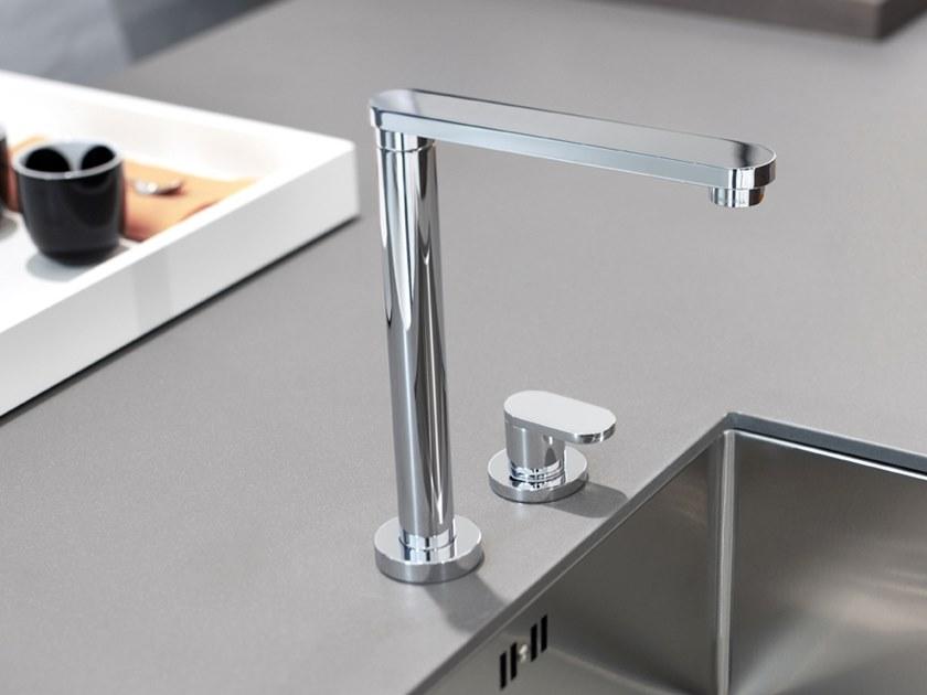 Quadrodesign Смеситель для кухни скрытого монтажа Kitchen brass sun-id-1430667 - Вид №1