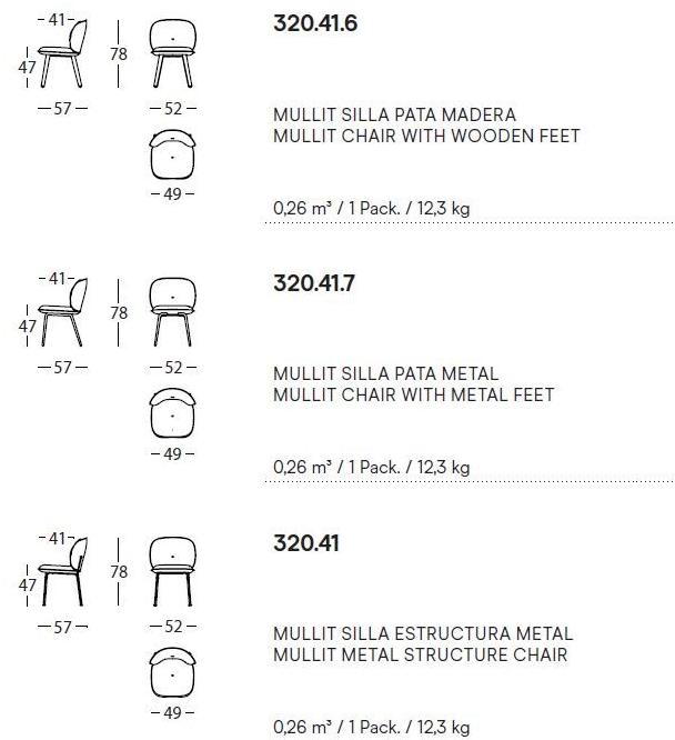 Sancal Стул из мягкой ткани sun-id-1496717 - Вид №5