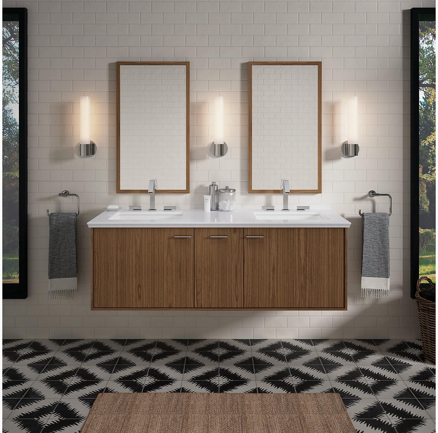 K-14661-4-SN Раковина KOHLER Vibrant Polished Nickel  - Вид №7