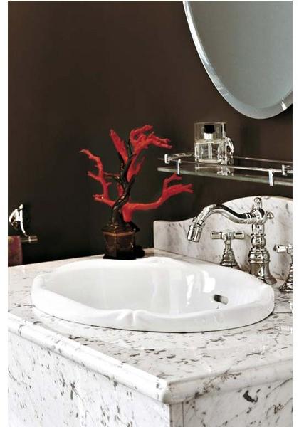 Встроенная раковина под столешницу овальная Gentry Home VICTORIAN sun-id-1471411 - Вид №1