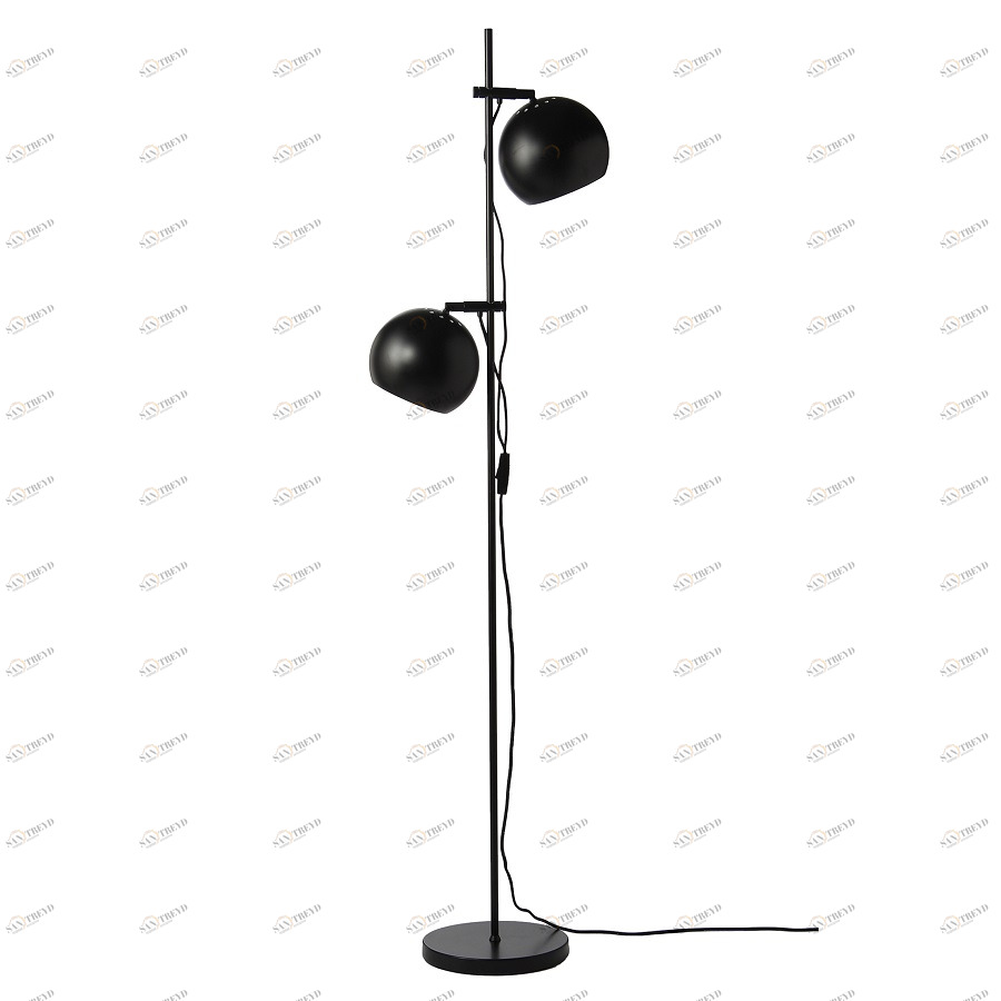 Торшер черный матовый Ball Double 63327 652 SPOTS FRANDSEN  00-3948132 Черный 