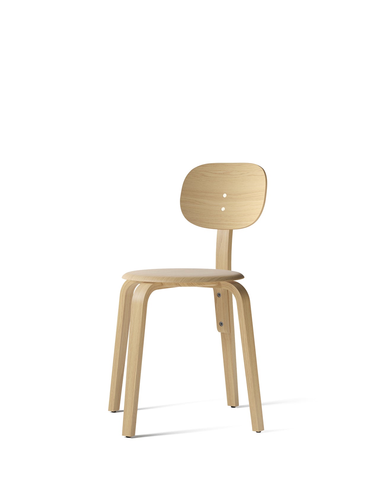 5709262042715 Afteroom Plus, Обеденный стул на деревянной основе, обитый LuceLight  - Вид №10