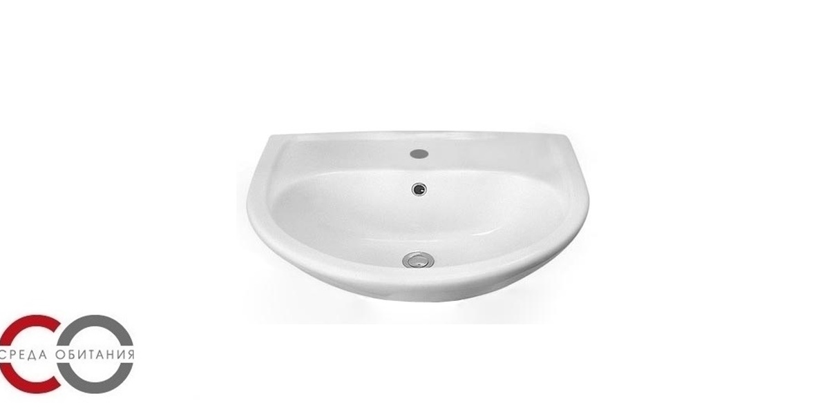 0820 Подвесная раковина настенная овальная Olympia Ceramica  - Вид №1