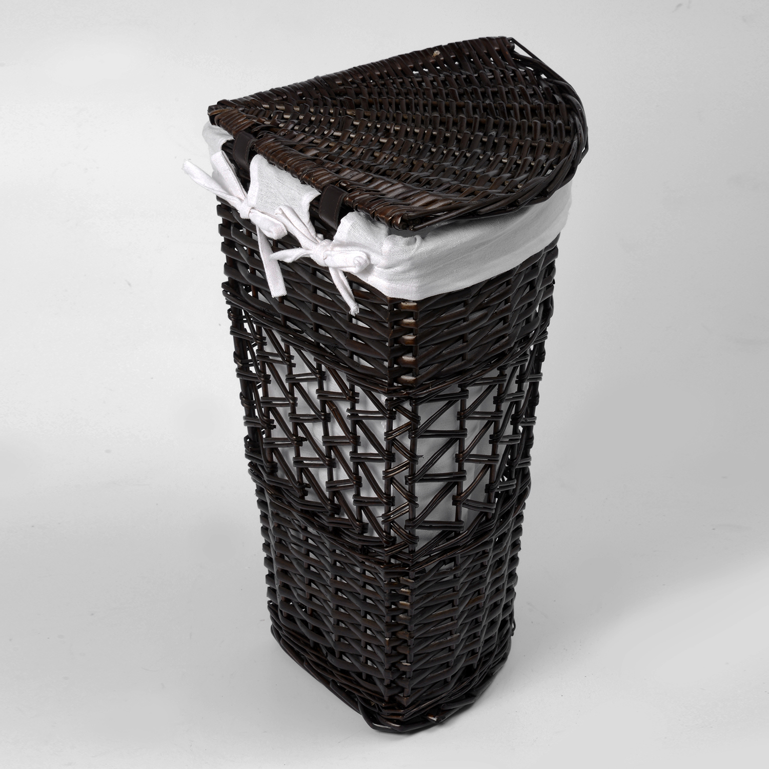 WB-270-M Salm Плетеная корзина для белья с крышкой WasserKRAFT  - Вид №1