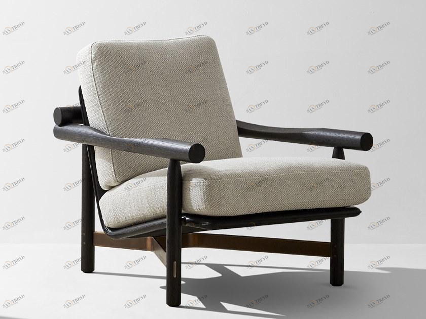 District Eight Кресло из дерева с подлокотниками Stilt M2016-a 