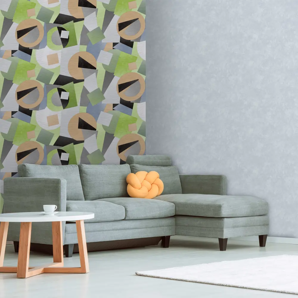 Обои флизелиновые Deco-Deco Forma голубые 1.06 м DD6012-11 Santreyd STLM-2055787 - Вид №3