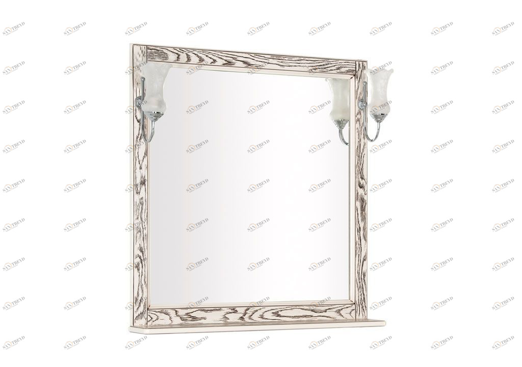 Зеркало Aquanet Тесса 85 жасмин/сандал 00185821