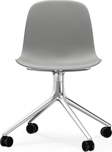 605000 Chair Swivel 4W Алюминий / Серый Normann Copenhagen Form - Вид №1