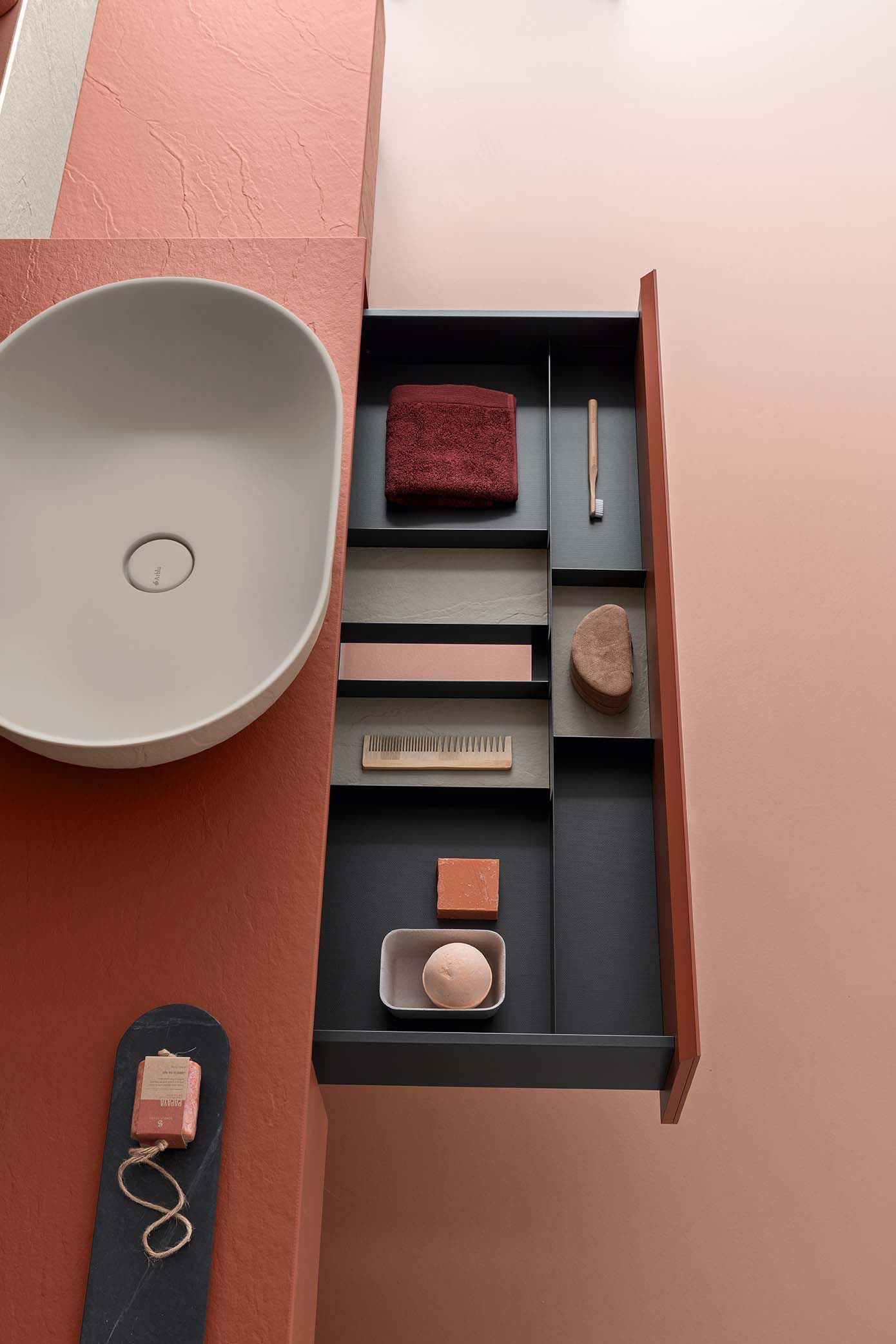 Мебель для ванной комнаты в Камнеblu® ARBLU Dress System ARCH-00013746 - Вид №2