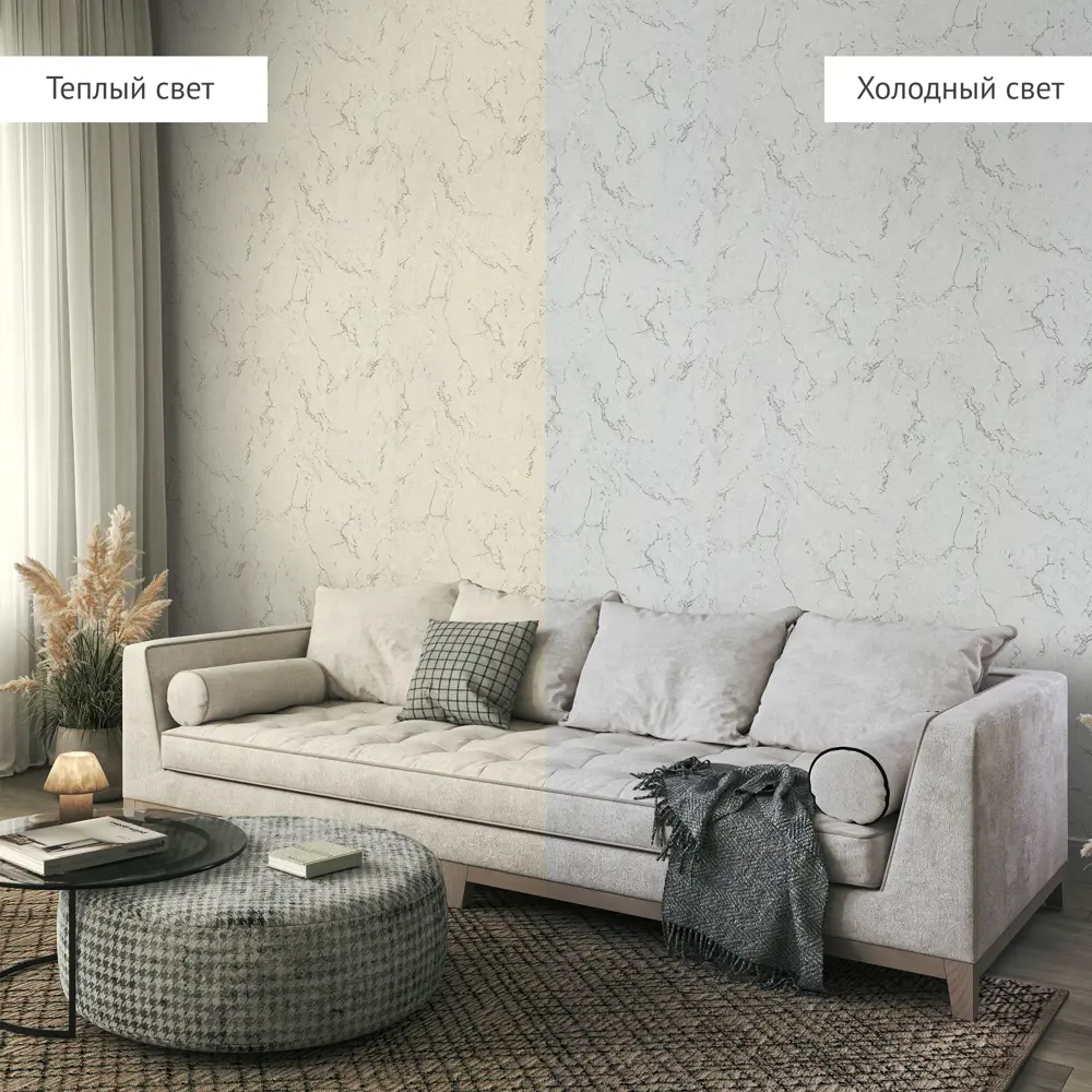 Обои флизелиновые Аспект Ру Анита бежевые 1.06 м 30264-22 STLM-2041014 - Вид №5