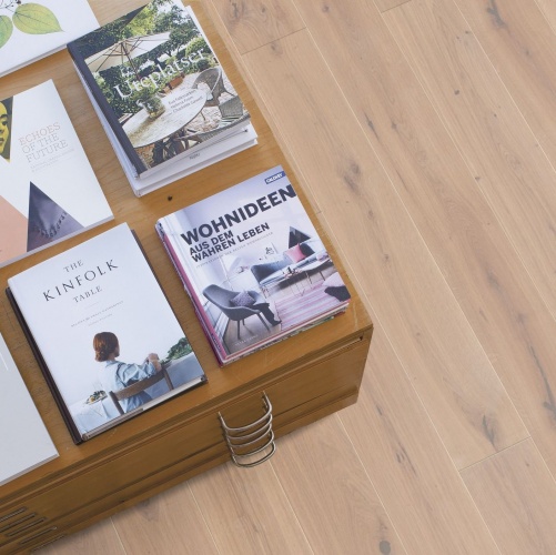 Массивная доска Boen Solid Plank Traditional Белый Дуб Рустик (Гладкая) 800-2220х137 мм EICA4MWD - Вид №5