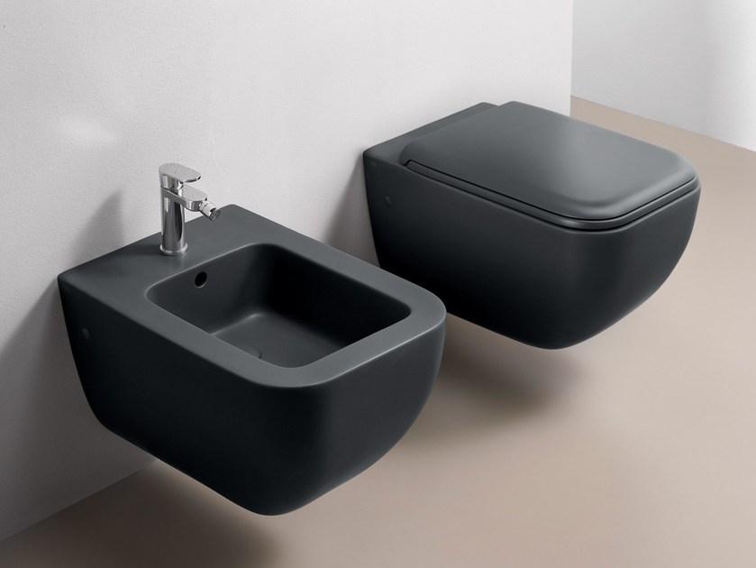 Подвесной унитаз настенный Белый Ceramica Cielo SHUI Comfort Италия sun-id-1349649 - Вид №3