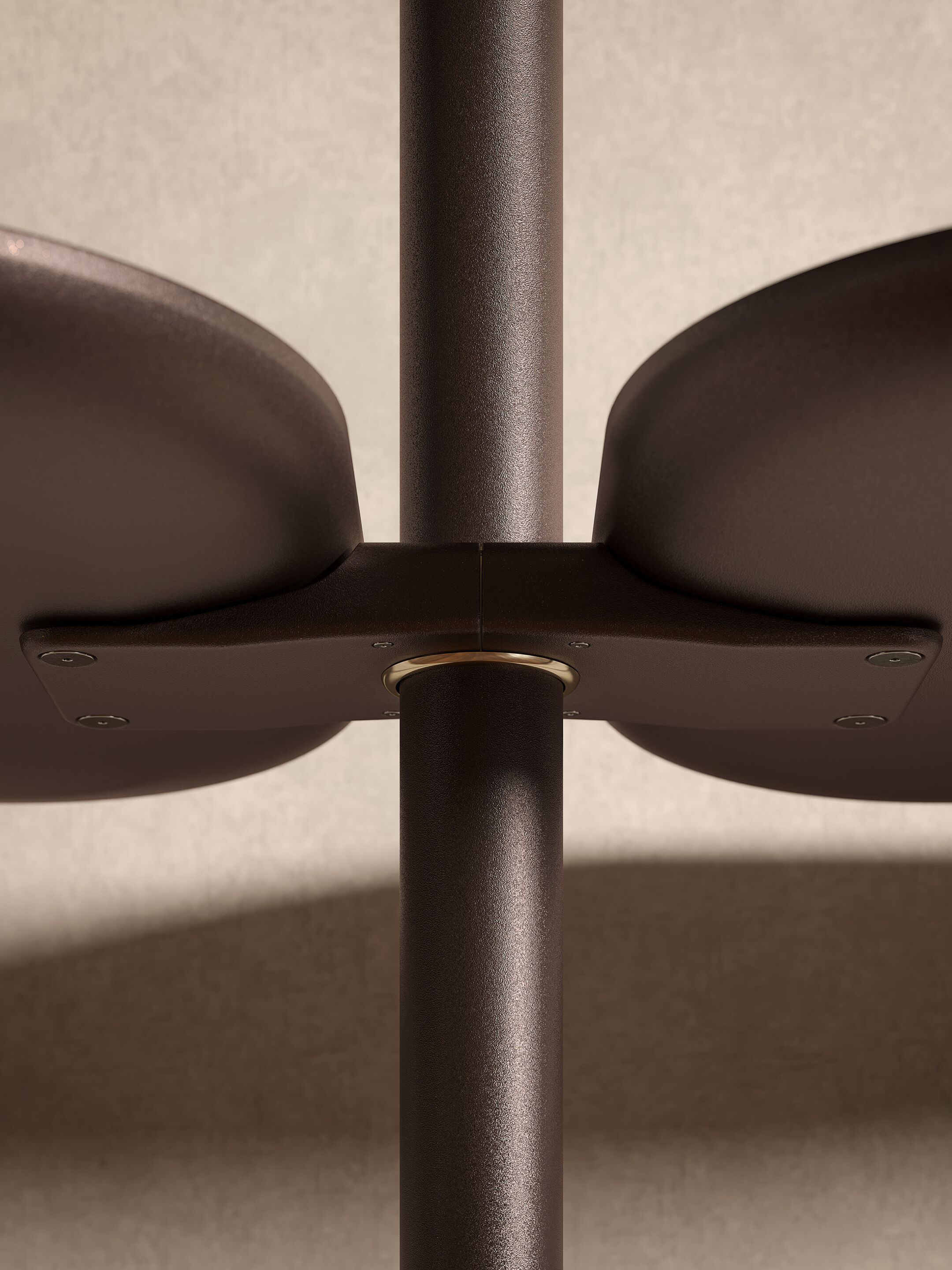 Модульный книжный шкаф из стали и дерева с креплением пол-потолок Cattelan italia HARBOUR ARCH-00063499 - Вид №5