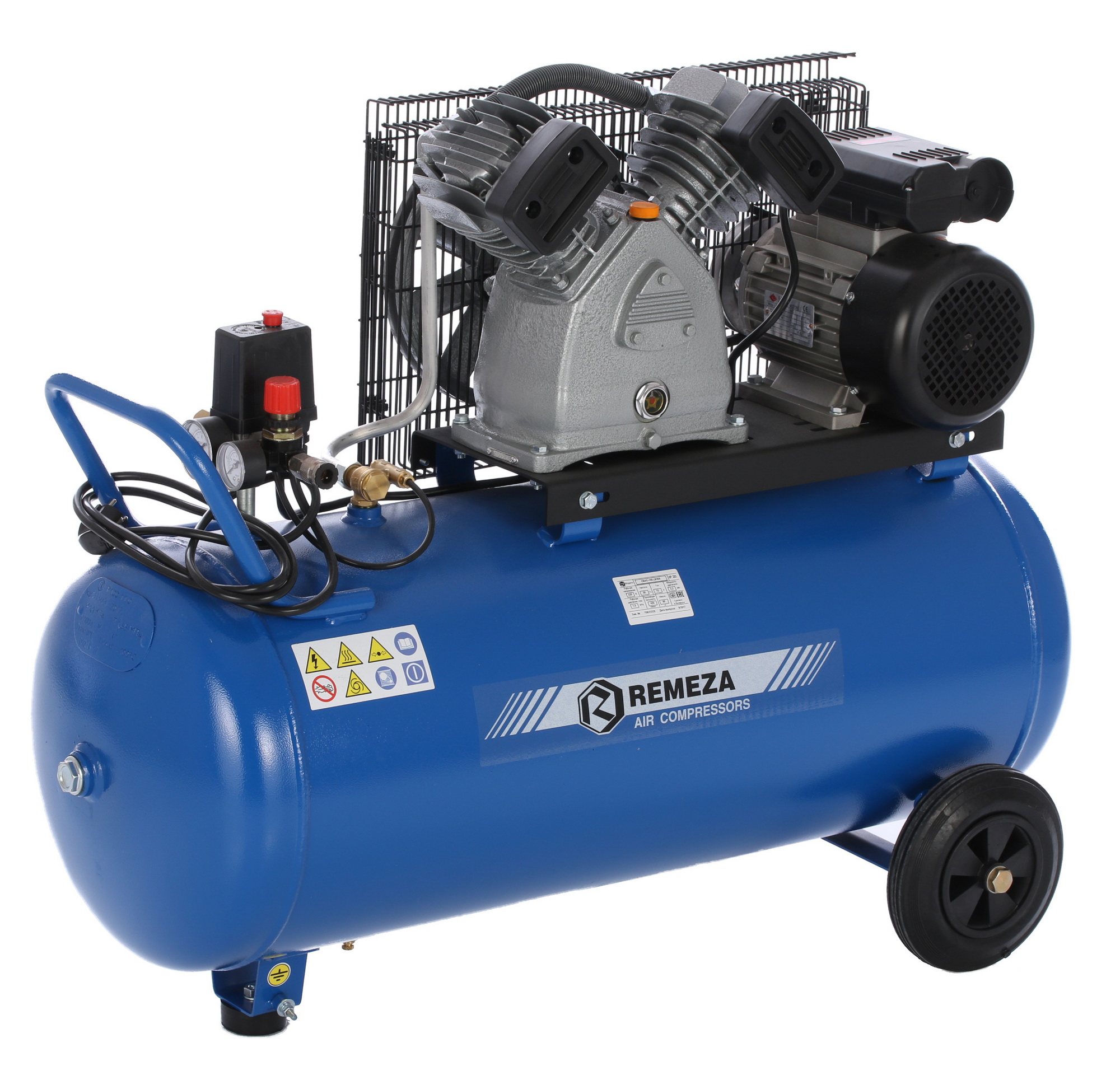 Компрессор поршневой масляный Remeza СБ4/С-100 LB 30 A 1169145 STDN-0038694 - Вид №2