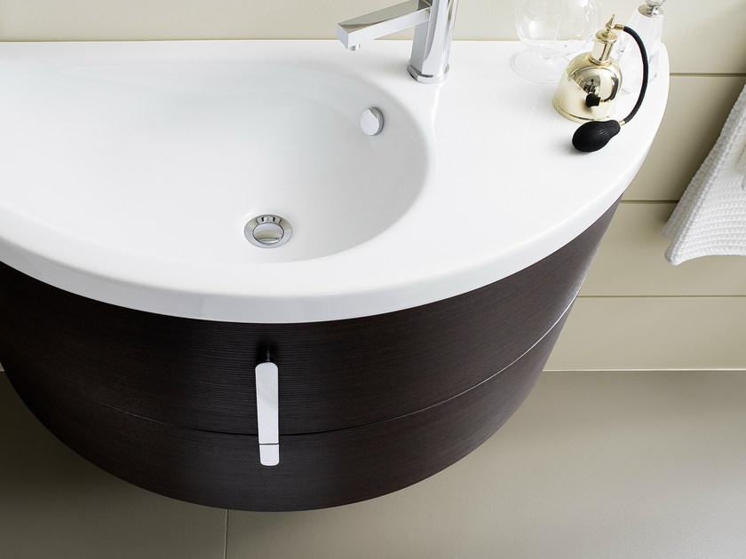 Ideagroup Тумба под умывальник с ящиками Moon sun-id-1420971 - Вид №3