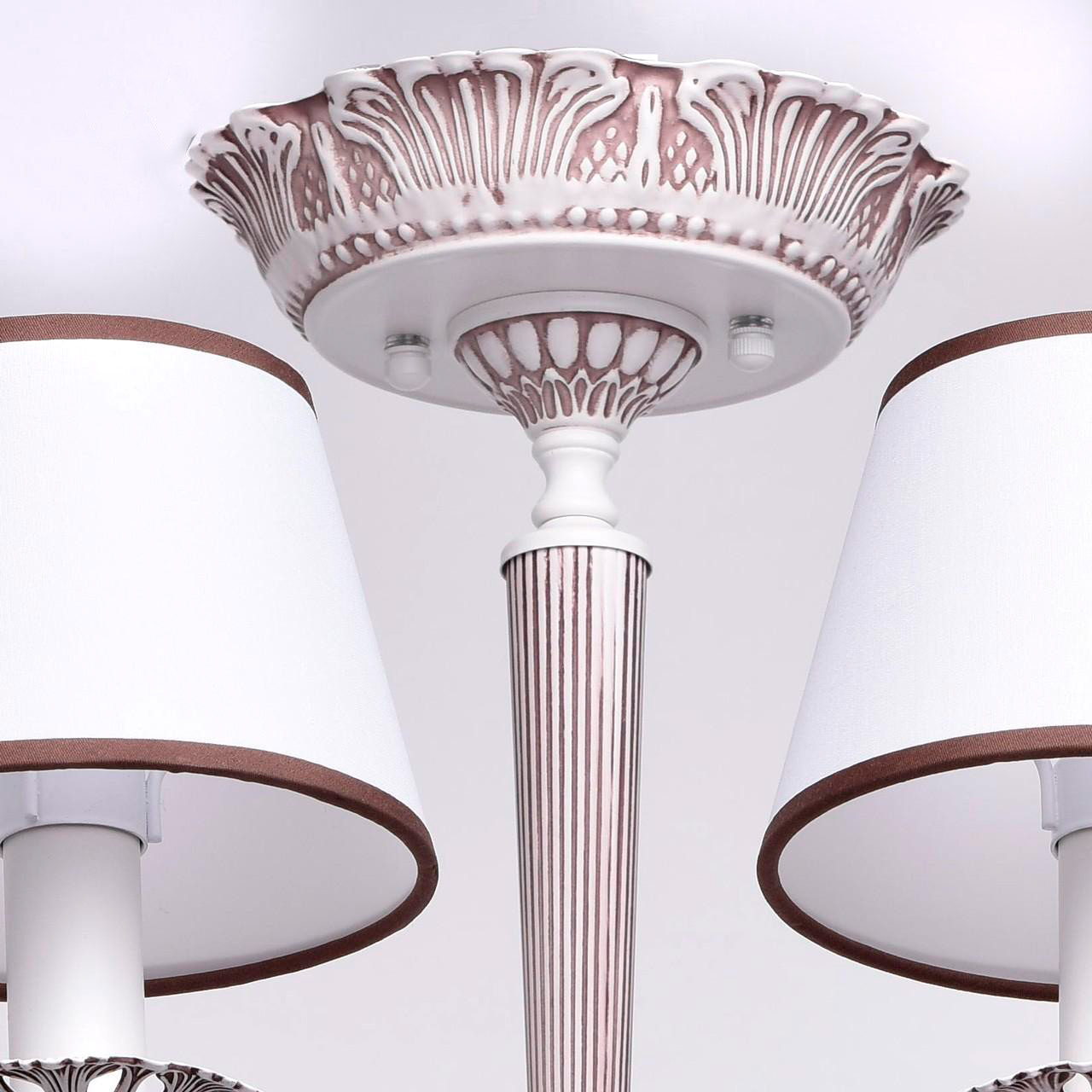 Потолочная люстра MW-Light Августина 3 419011108 MW-LIGHT ДИЗАЙНЕРСКИЕ, АВГУСТИНА 183010 Белый  - Вид №3